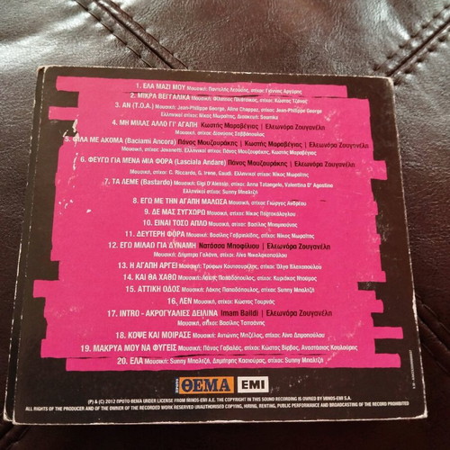 Eleonora Zouganeli Eipa Stous Filous Mou CD used