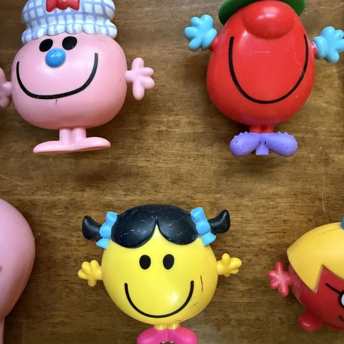McDonald’s Happy Meal Mr Men Little Miss Figures Used Pack of 7 2017/18