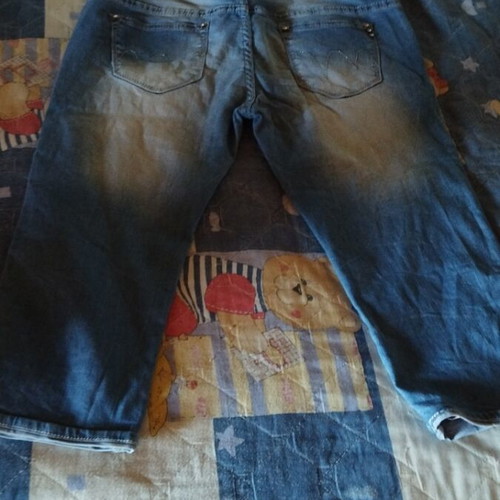 Adoro denim pants summer, like new, size 48, blue