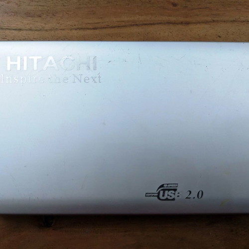 2.5 IDE HDD external enclosure to USB 2.0 used with dual USB power