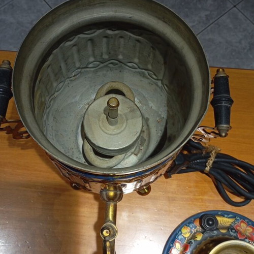 Samovar Russian electric used for boiling water and tea