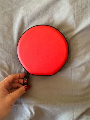 Lamborghini red CD case like new