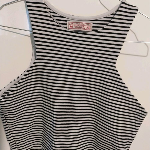 Striped t-shirt Pull & Bear used, size M