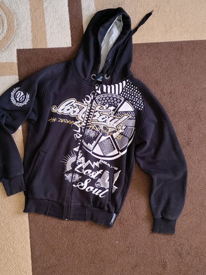 Men's Hoodie used, size XL, black