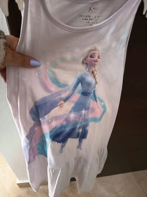 Elsa dress for 7 years like new, multicolored