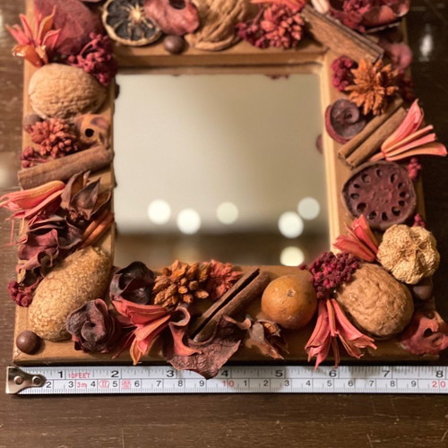 Handmade mirror 19x19 new