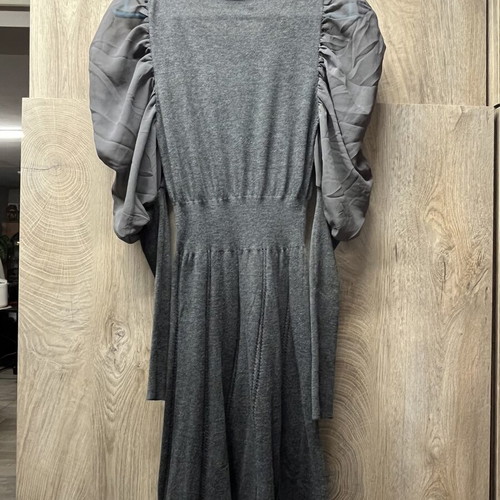 Women's long sleeve dress new, grey