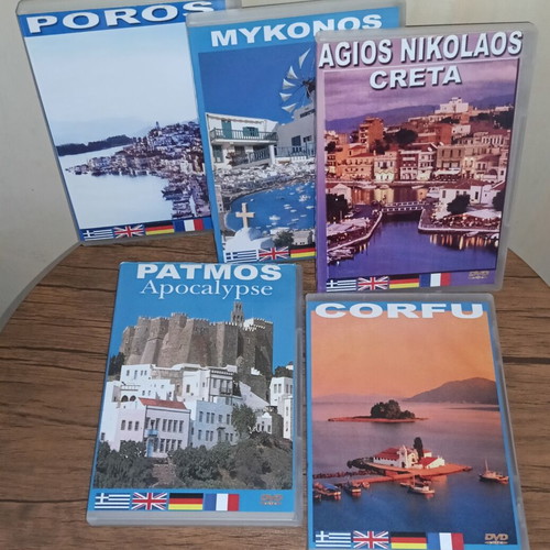 Historical Documentary of Greece DVD set of 10, dubbed