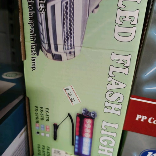 Led light red blue for car new