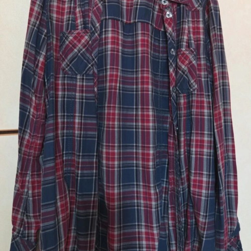 Edc women's shirt size S like new, blue and red