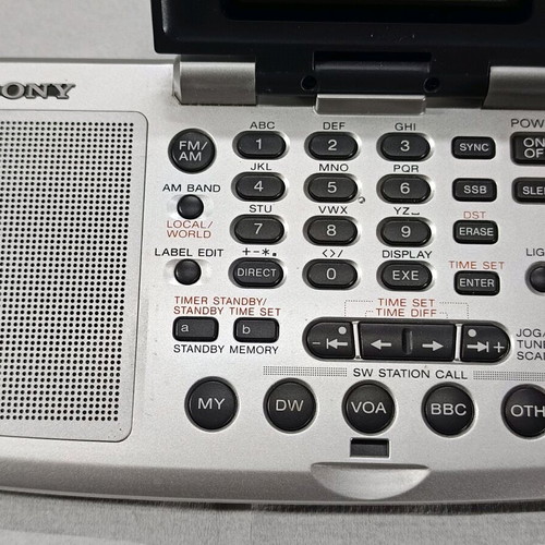 Sony ICF SW07 radio used