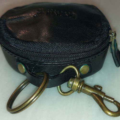 Domus Accessories leather key wallet like new, black
