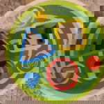 Ξύλινο παιχνίδι σαλιγκάρι με σχηματακια