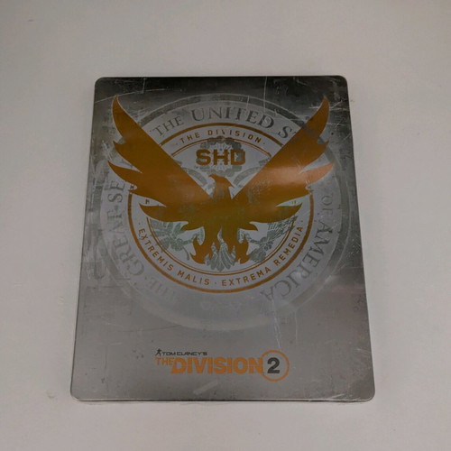 The Division 2 Official Steelbook sealed, empty