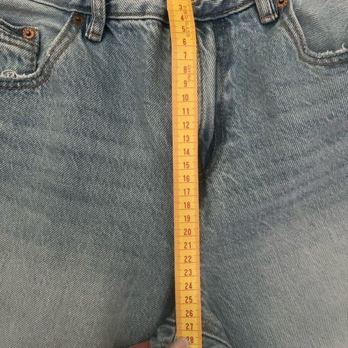 Stradivarius crop jeans like new, light color, size M
