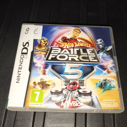 Hot Wheels Battle Force 5 Nintendo DS game used