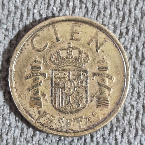 Peseta 1984 used coin