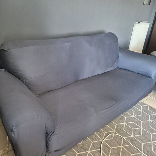 Sofa cover gray washable like new