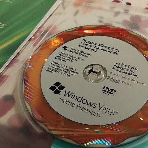 Windows Vista Home Premium 64-bit DVD like new