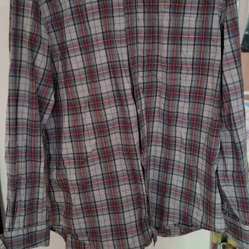 Benneton men's shirt XL almost new, gray