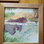 3 IKEA children's frames, 29x29cm each