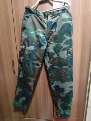 AETOS military pants size L like new, fleece lined