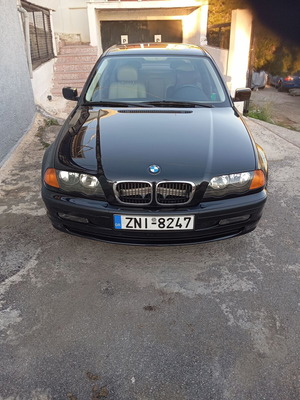 BMW 2002 λιμουζίνα σαν καινούργιο, χειροκίνητο, μαύρο, 1.6L, 2001