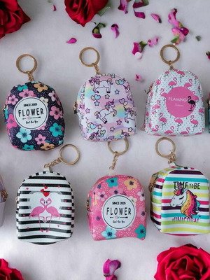 Декоративни ключодържатели портмонета нови, комплект от 15 броя