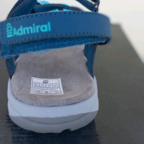 Admiral women's sandals new, size 36, blue turquoise