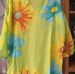 Colorful summer caftan