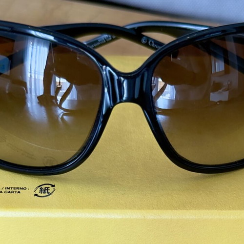 Christian Dior Madrague D28IF women's sunglasses, black
