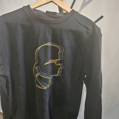 Karl Lagerfeld sweatshirt like new, black, size M
