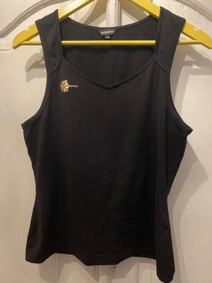 Mexx elastic blouse used, black, size XL