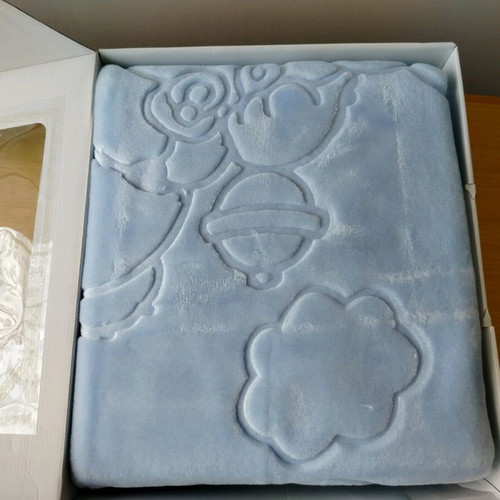 Baby velour blanket new for boy