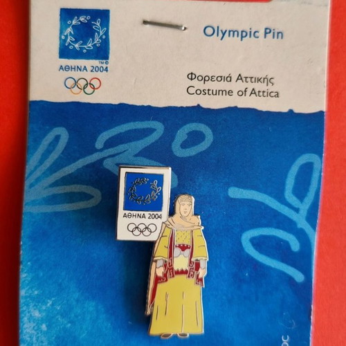 Authentic Athens 2004 Olympic Pins set of 6