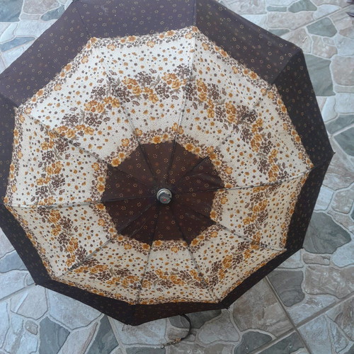 Knirps umbrella used with nice pattern, foldable 50 cm
