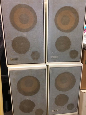 Rising Vintage CSP 4450 speakers used, set of 4