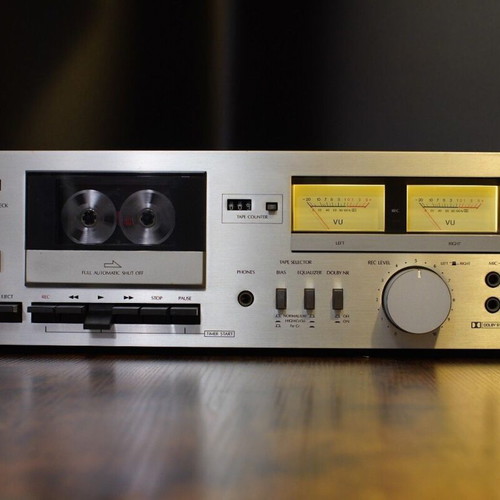 Sansui D-90 stereo cassette deck used, vintage Hi-Fi Japan