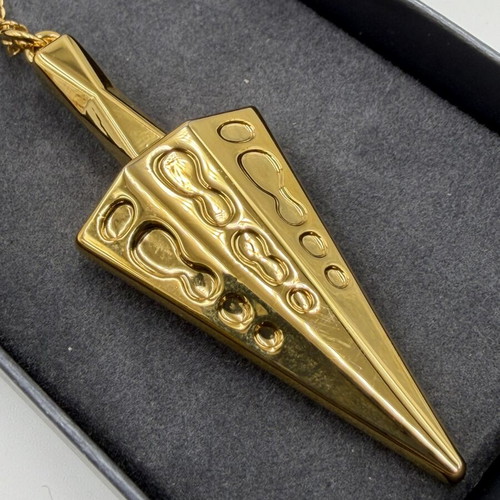 Georg Jensen 2022 Christmas Collectible gold-plated cone ornament like new
