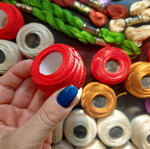 Various threads sold per piece