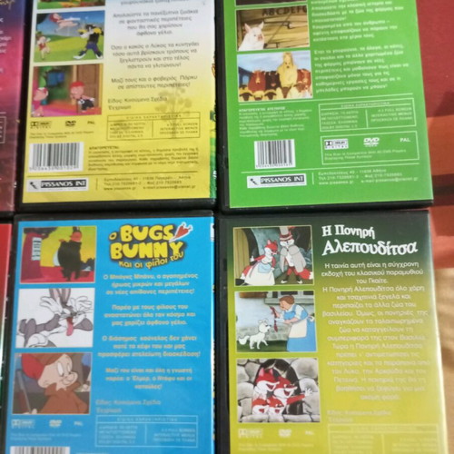 DVD movies dubbed like new, pack of 12