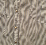 Zara Basic Ριγέ Γυναικείο Πουκάμισο Σαν Καινούργιο, Γαλάζιο Λευκό