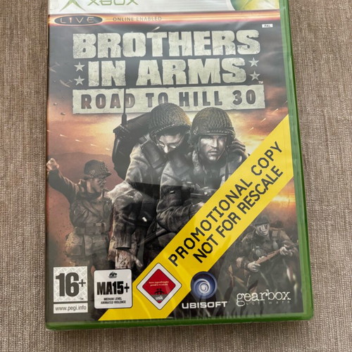 Brothers in Arms Road to Hill 30 Xbox Original new sealed