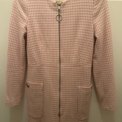 Zara spring autumn coat jacket, pink