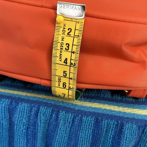 Lancaster small backpack new, waterproof, orange and white