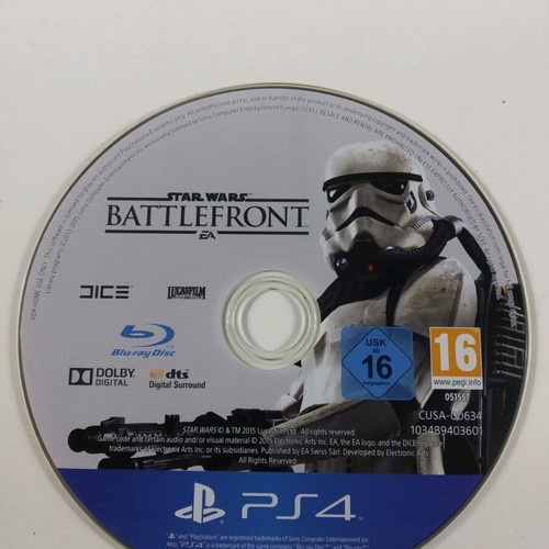 Star Wars Battlefront PS4 game