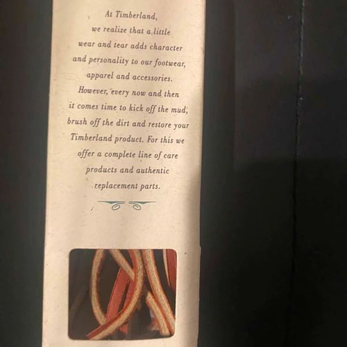 Timberland Replace Kit shoelace set new, brown
