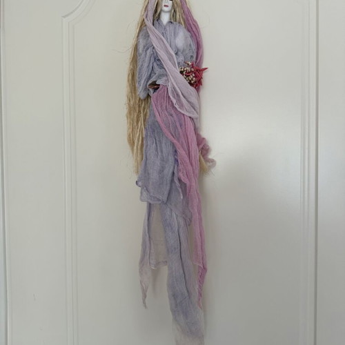 Decorative doll 70cm handmade, like new