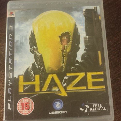 Haze PS3 game used with cover and media signs of use