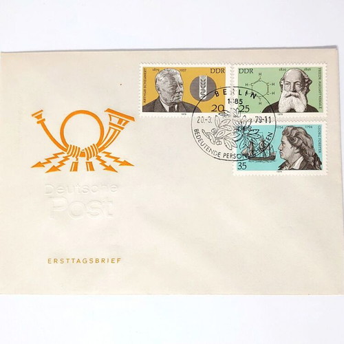 Collectible first day cover of East Germany 1979 new